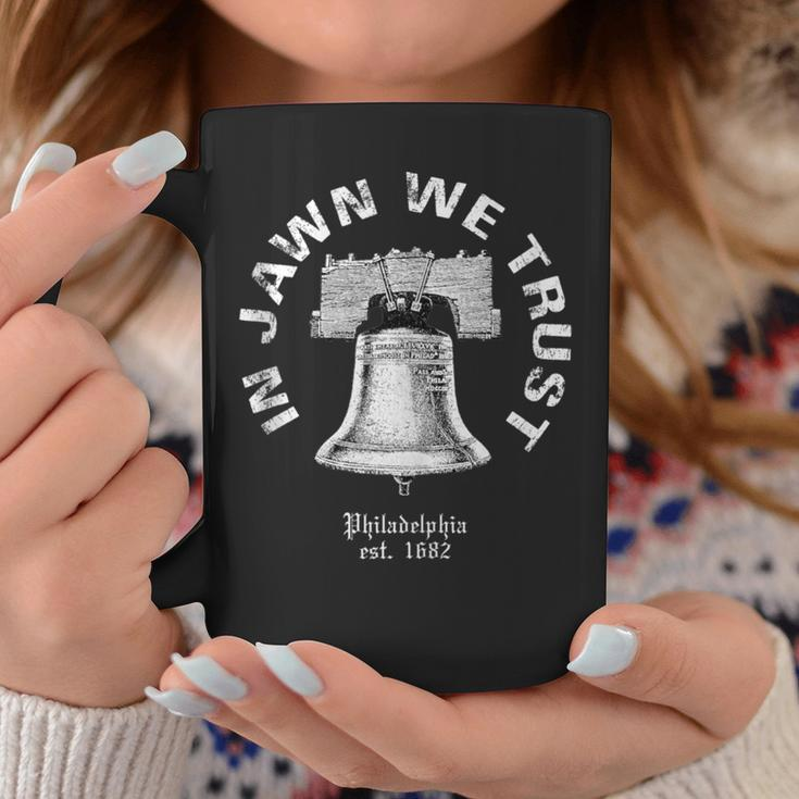 Philadelphia Philly Liberty Bell In Jawn We Trust Philly 215 Coffee Mug Unique Gifts