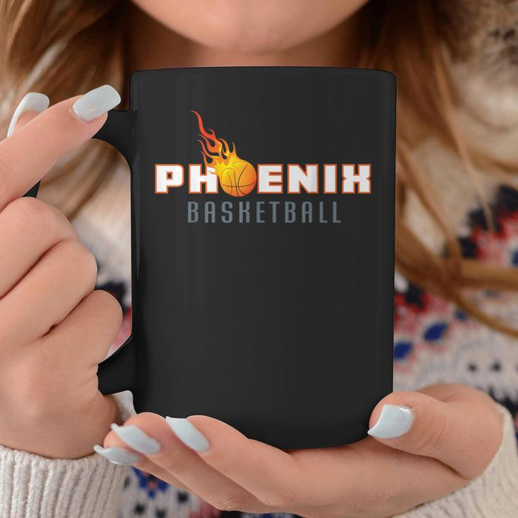 Phoenix Basketball Valley Of The Sun Black Coffee Mug Personalized Gifts