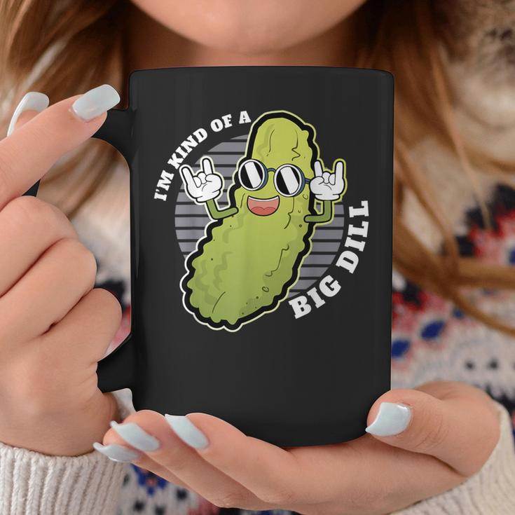 Pickle Fan Pun I'm Kinda Bill Dill Joke Coffee Mug Unique Gifts