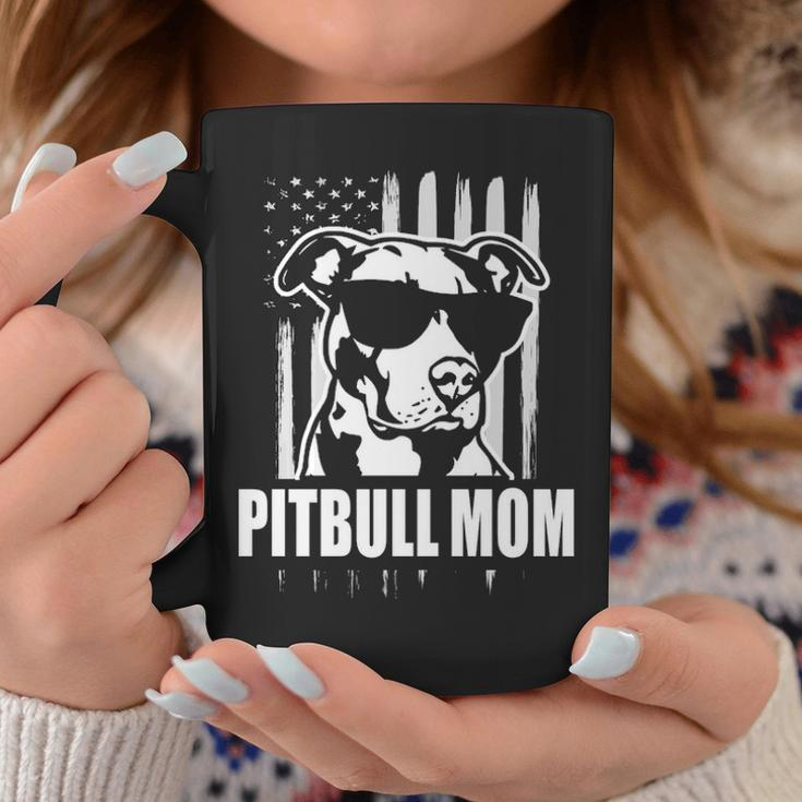 Pitbull Mom Proud American Pit Bull Dog Coffee Mug Unique Gifts