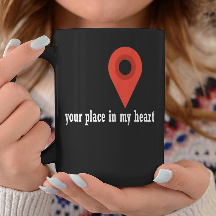 Your Place In My Heart- For Mom And Dad -Valentine's Day Coffee Mug Unique Gifts