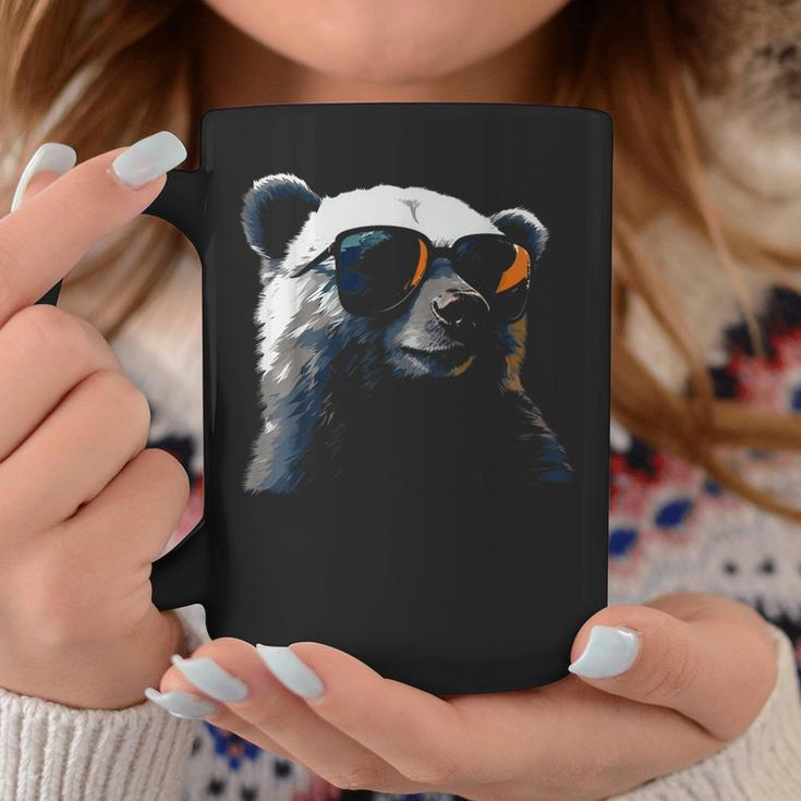 Polar Bear Sunglasses Glasses Polar Bear Animal Bear Tassen Lustige Geschenke