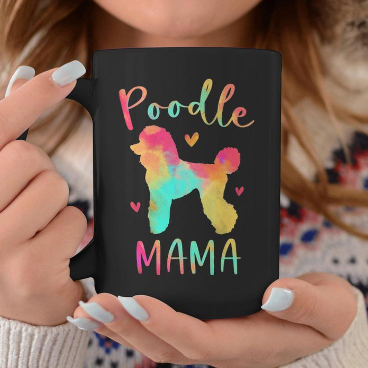 Poodle Mama Colorful Poodle Dog Mom Coffee Mug Unique Gifts