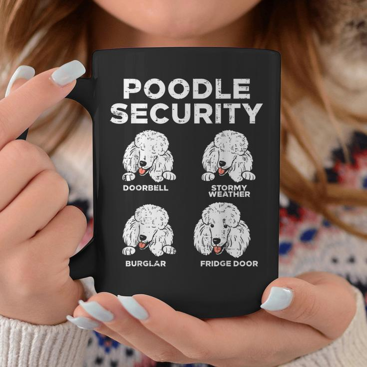 Poodle Security Animal Pet Guard Dog Lover Owner Coffee Mug Unique Gifts