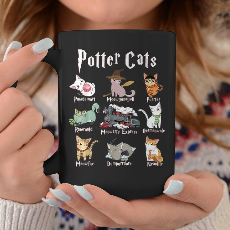Potter Cats Cute Harry Pawter For Cat Lovers Coffee Mug Unique Gifts
