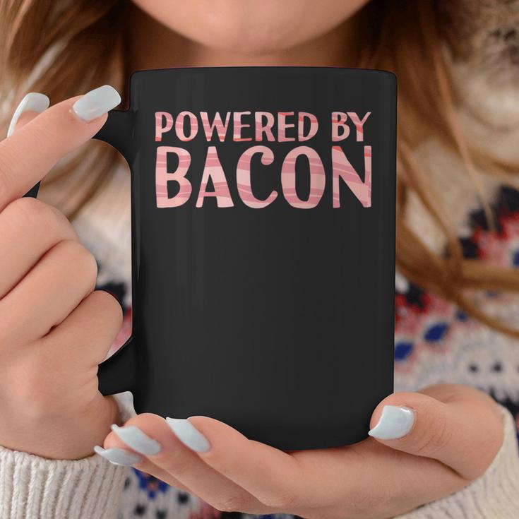 Powered By Bacon Hungry Ham Pork Lover Foodie Coffee Mug Unique Gifts