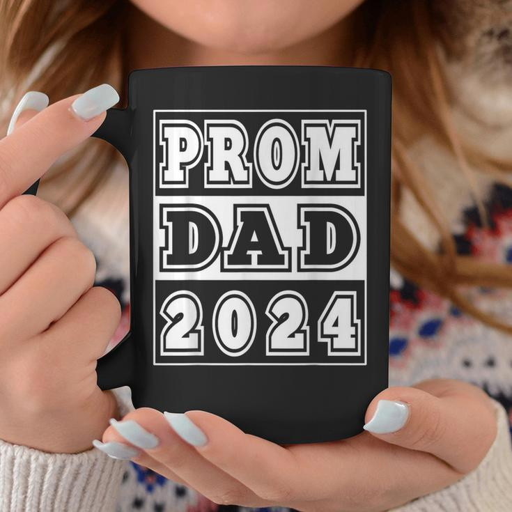 Prom Dad 2024 High School Prom Dance Parent Chaperone Coffee Mug Funny Gifts