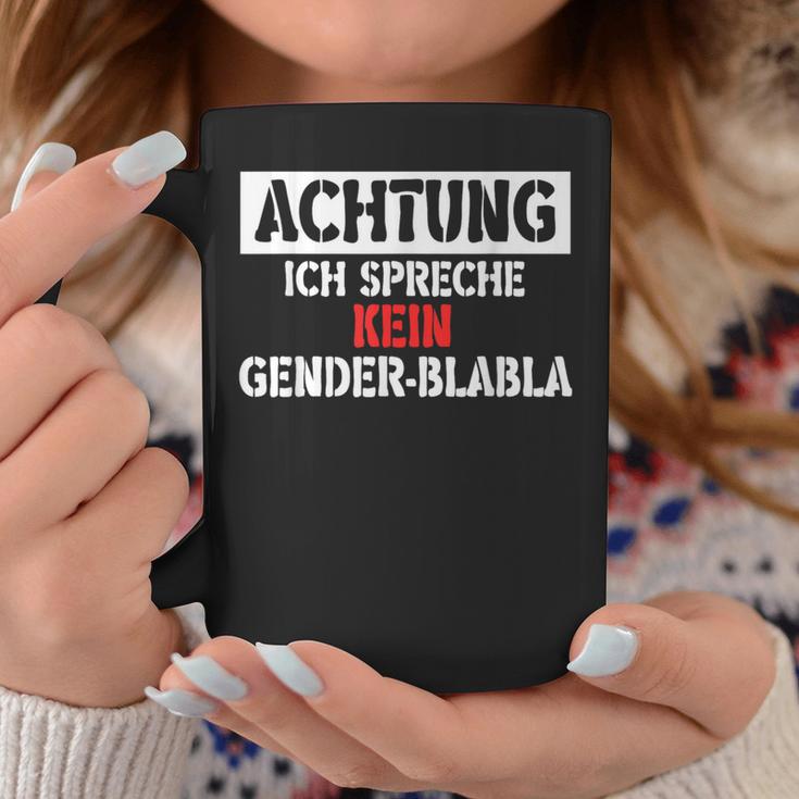 Protest Gendern No Dank Tassen Lustige Geschenke