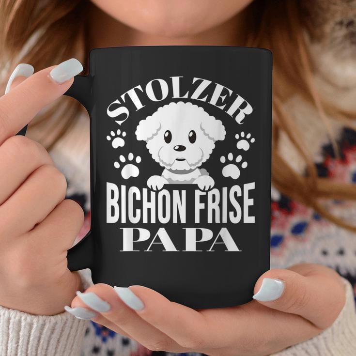 Proud Bichon Frise Papa Bichon Frise Tassen Lustige Geschenke