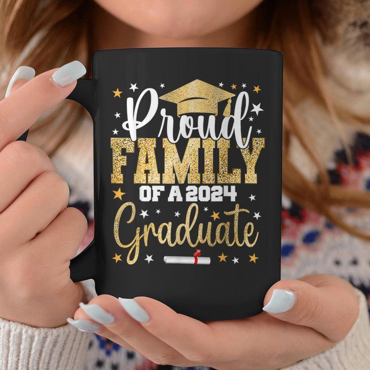 Proud Family Of A 2024 Graduate Class Senior Graduation Coffee Mug Unique Gifts
