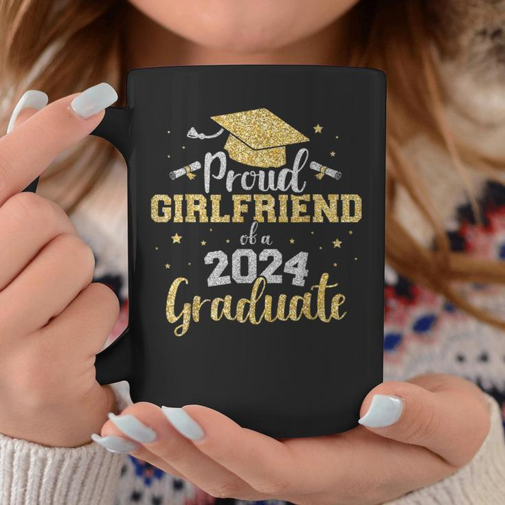 Proud Girlfriend Of Class Of 2024 Graduate Senior Graduation Coffee Mug Unique Gifts