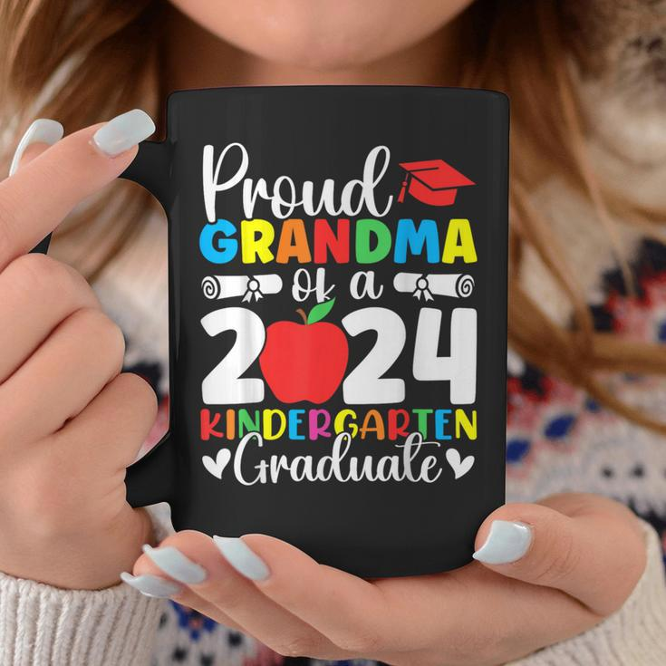Proud Grandma Class Of 2024 Kindergarten Graduate Graduation Coffee Mug Unique Gifts