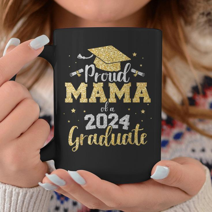 Proud Mama Of A Class Of 2024 Graduate Senior Graduation Coffee Mug Funny Gifts