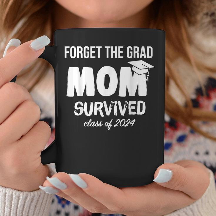 Proud Mom Of A 2024 Graduate 2024 Graduation Coffee Mug Funny Gifts