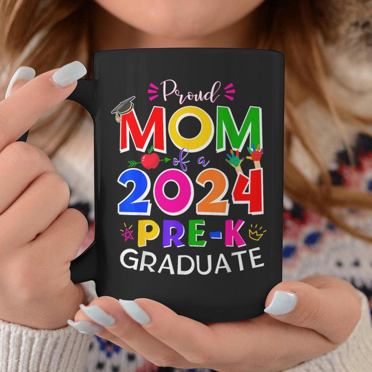 Proud Mom Of A 2024 Pre-K Graduate Senior Family Coffee Mug Unique Gifts