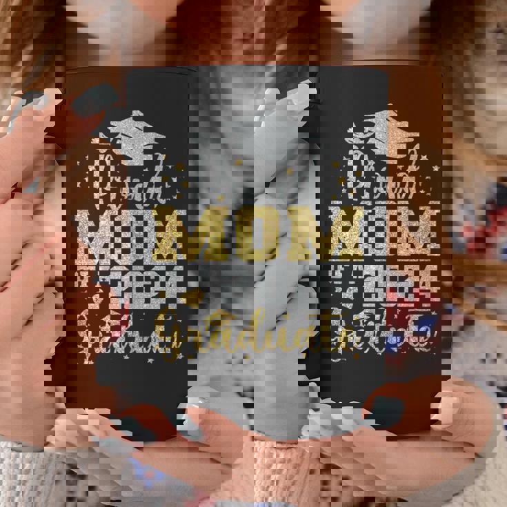 Proud Mom Of A Class Of 2024 Graduate Senior 2024 Graduation Coffee Mug Unique Gifts