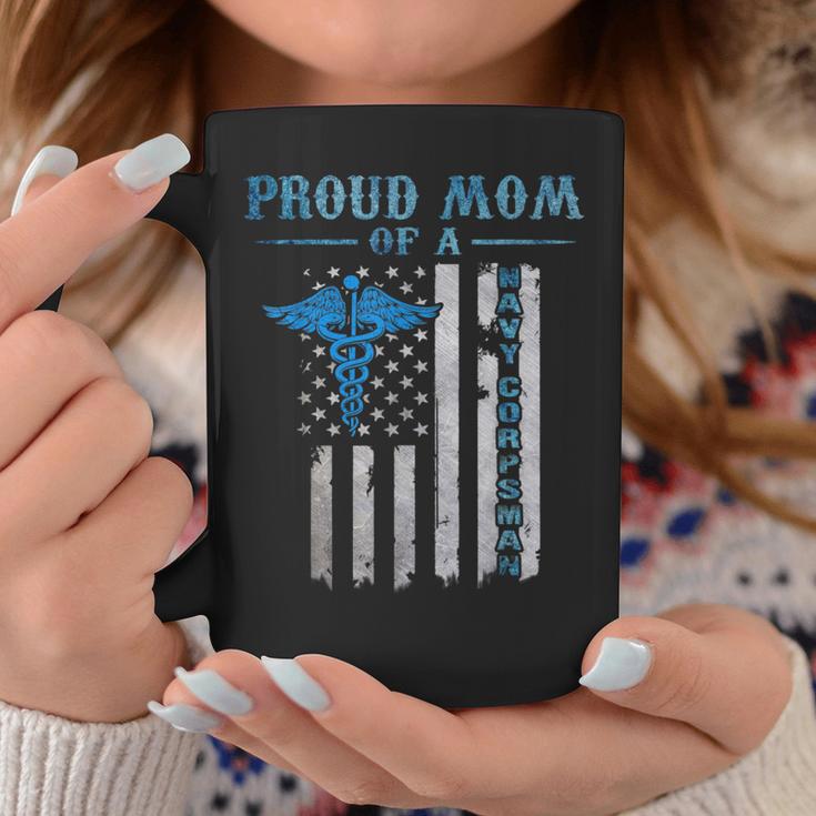 Proud Mom Of A Navy Corpsman Nursing Veteran Nurse Coffee Mug Unique Gifts