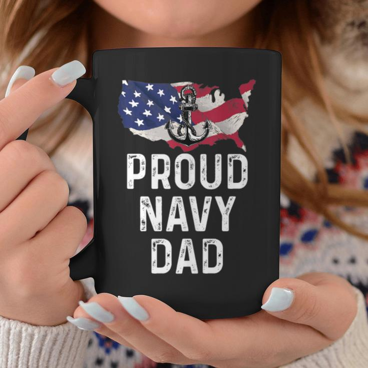 Proud Navy Dad Military Dad Coffee Mug Unique Gifts