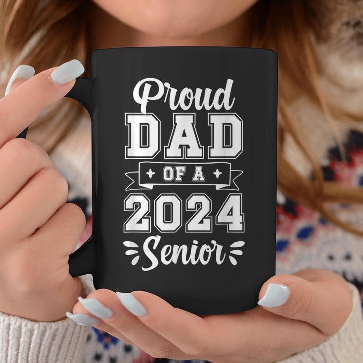 Proud Senior Dad 2024 Class Of 2024 Dad Of Senior 2024 Coffee Mug Unique Gifts