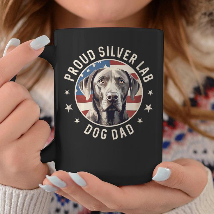 Proud Silver Labrador Retriever Dog Dad Coffee Mug Unique Gifts