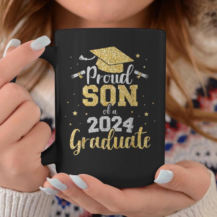 Proud Son Of A Class Of 2024 Graduate Senior Graduation Coffee Mug Unique Gifts