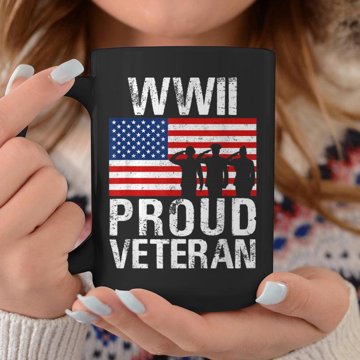 Proud Wwii World War Ii Veteran For Military Men Women Coffee Mug Unique Gifts