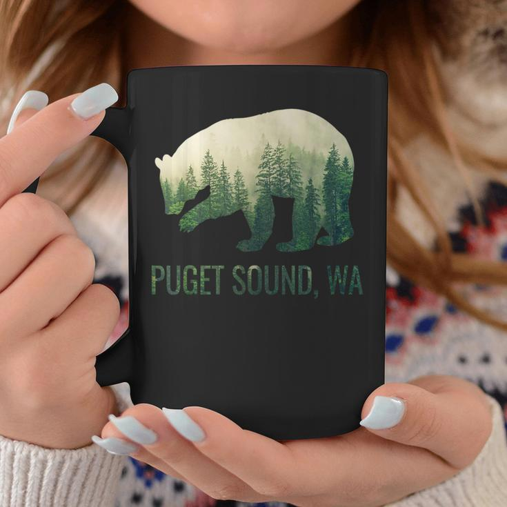 Puget Sound Bear State Of Washington Pacific Nw Wildlife Coffee Mug Unique Gifts