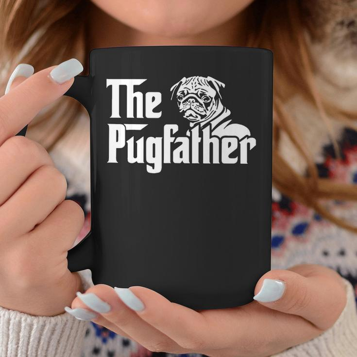 The Pugfather Pug Dad Father's Day Pug Lovers Coffee Mug Unique Gifts