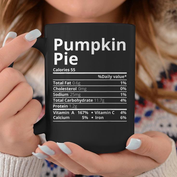 Pumpkin Pie Nutrition Facts Thanksgiving Christmas Coffee Mug Unique Gifts