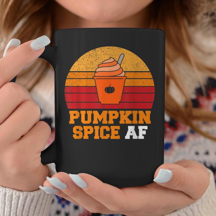 Pumpkin Spice Af Men Husband Halloween Vintage Coffee Mug Unique Gifts