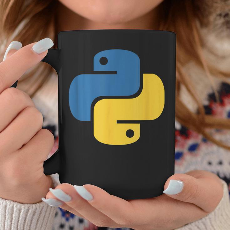 Python Logo Programmer Tassen Lustige Geschenke