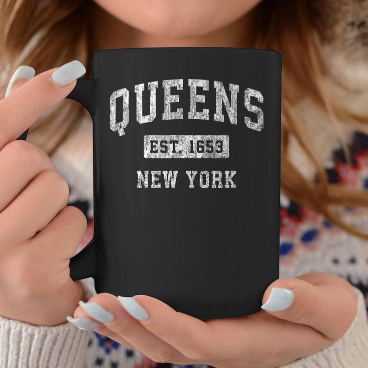 Queens New York Ny Vintage Established Sports Coffee Mug Unique Gifts