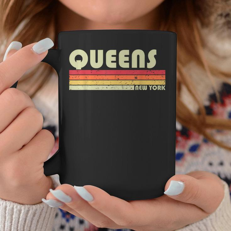 Queens Ny New York City Home Roots Retro 70S 80S Coffee Mug Unique Gifts