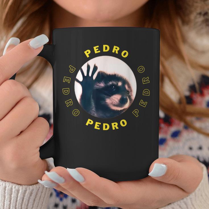 Raccoon Meme Pedro Waschbär Meme Lustig Männer Frauen Kinder Tassen Lustige Geschenke