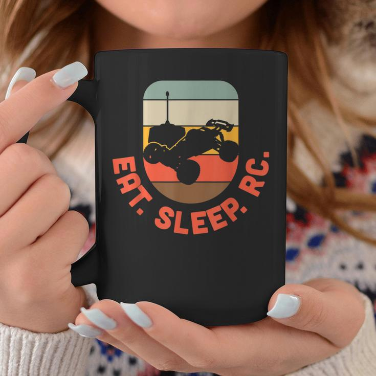Race Car Radio Control Hobby Eat Sleep Rc Retro Rc Drivers Coffee Mug Unique Gifts