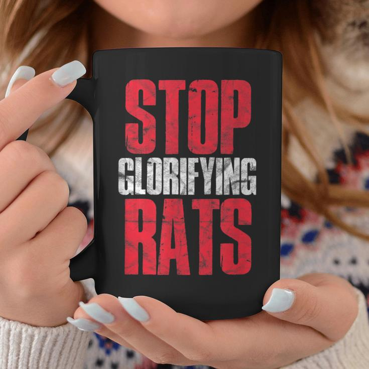 Rat Mouse Stop Glorifying Rats Vintage Coffee Mug Unique Gifts