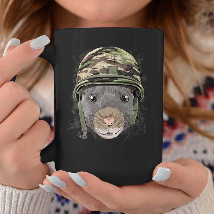 Rat Soldier Veteran Army Rat Rodent Lover Coffee Mug Unique Gifts