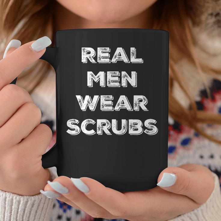 Real Wear Scrubs Male Nurse Md RnCoffee Mug Unique Gifts