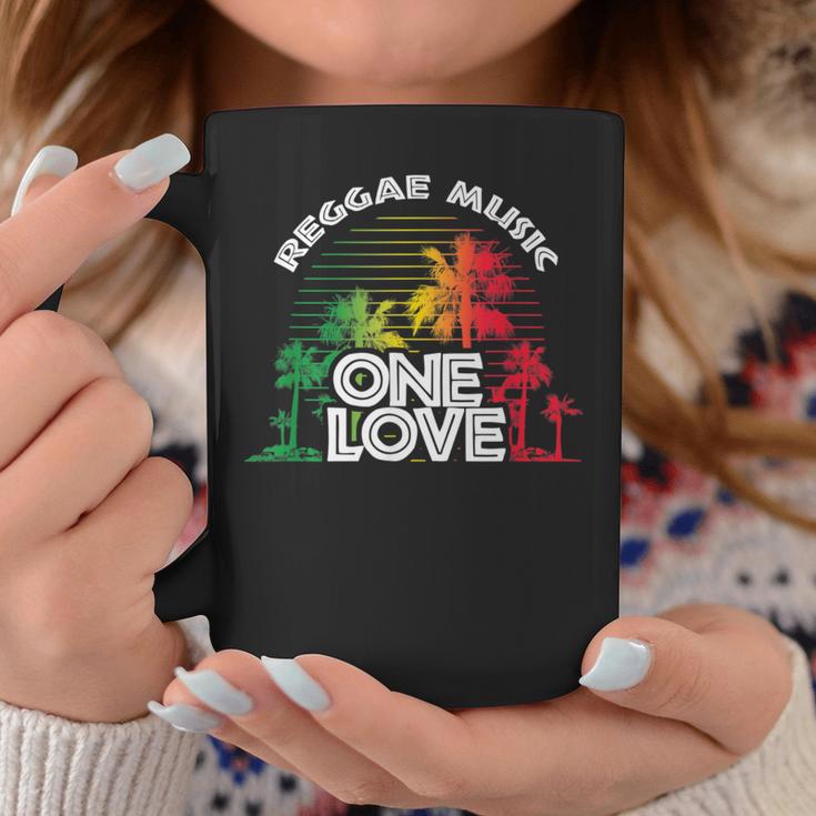 Reggae Music One Love Vintage Sunset Coffee Mug Unique Gifts