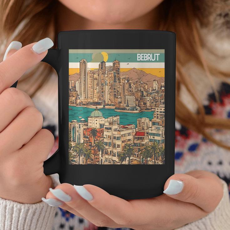 Resilient Beirut Cultural Sights Sticker Coffee Mug Unique Gifts