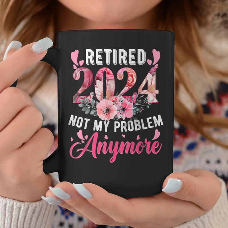Retired 2024 Retirement For 2023 Floral Coffee Mug Unique Gifts