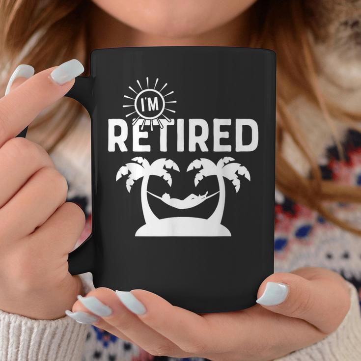 Im Retired RetirementFor Palm Trees Sunny Coffee Mug Unique Gifts