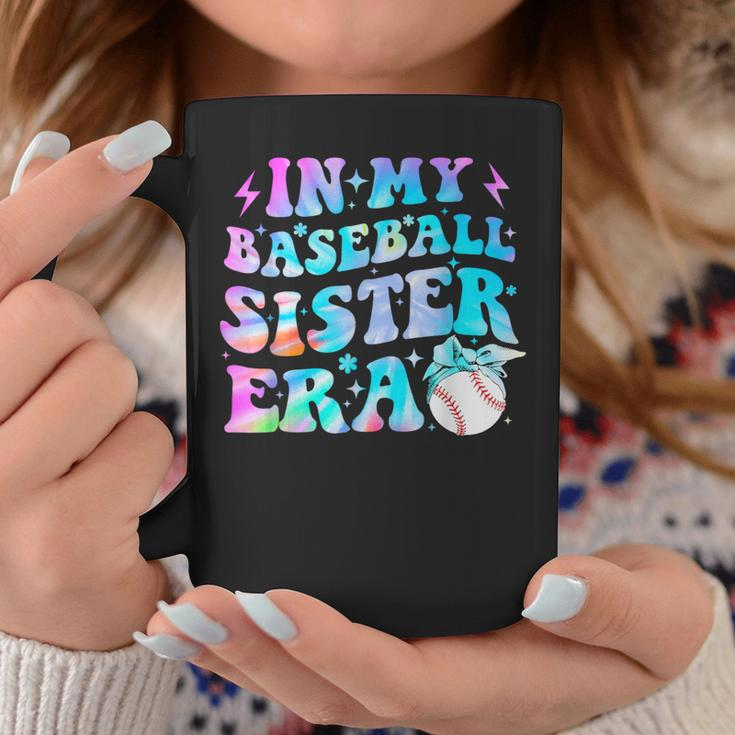 Retro In My Baseball Sister Era For Girls Sis Coffee Mug Personalized Gifts