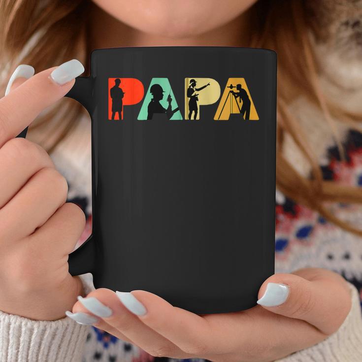 Retro-Bauingenieur Papa Stolzer Bauingenieur Papa Kapuzenjacke Tassen Lustige Geschenke