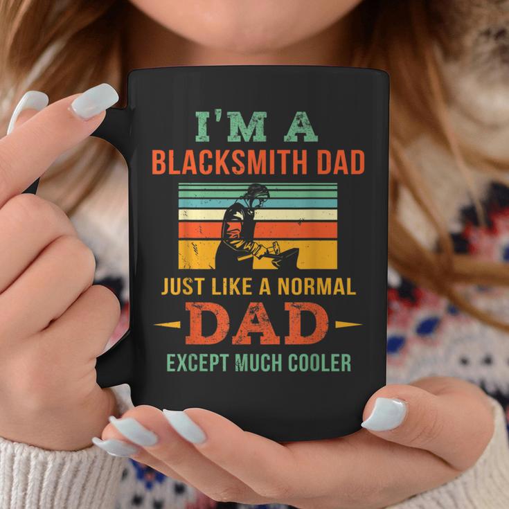 Retro Blacksmith Dad Cool Blacksmithing Father Vintage Coffee Mug Unique Gifts