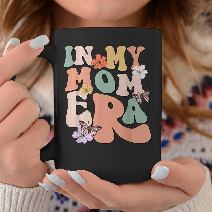 Retro Groovy In My Mom Era Butterfly Mother's Day Coffee Mug Personalized Gifts