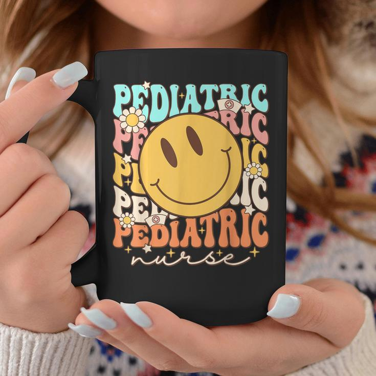 Retro Groovy Pediatric Nursing Nurse Life Cute Coffee Mug Unique Gifts