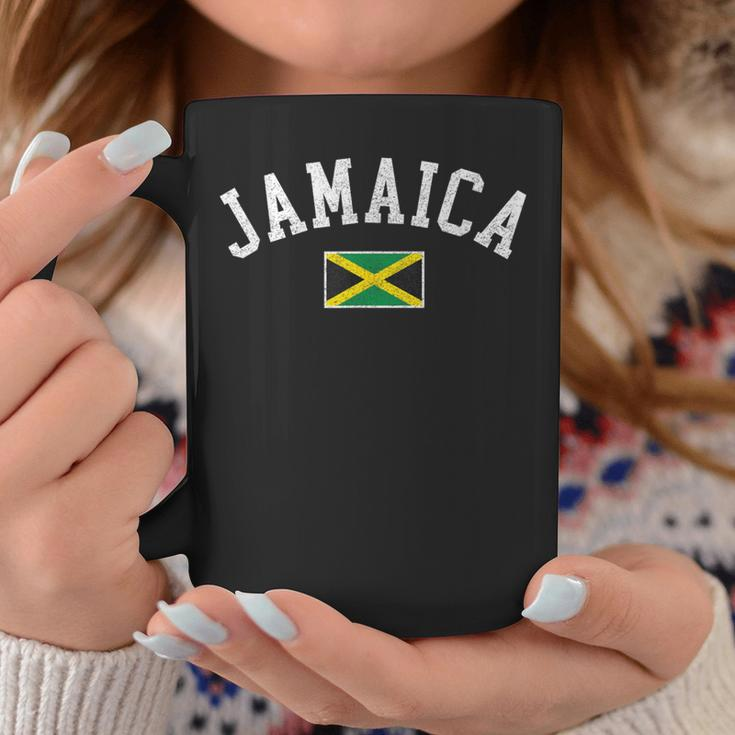 Retro Jamaica Flag Vintage Jamaican Travel Souvenir Boy Girl Coffee Mug Unique Gifts