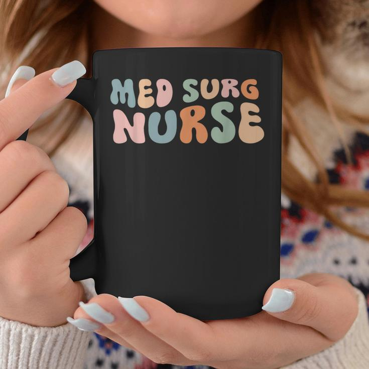 Retro Med Surg Nurse Medical Surgical Nurse Rn Nursing Coffee Mug Unique Gifts