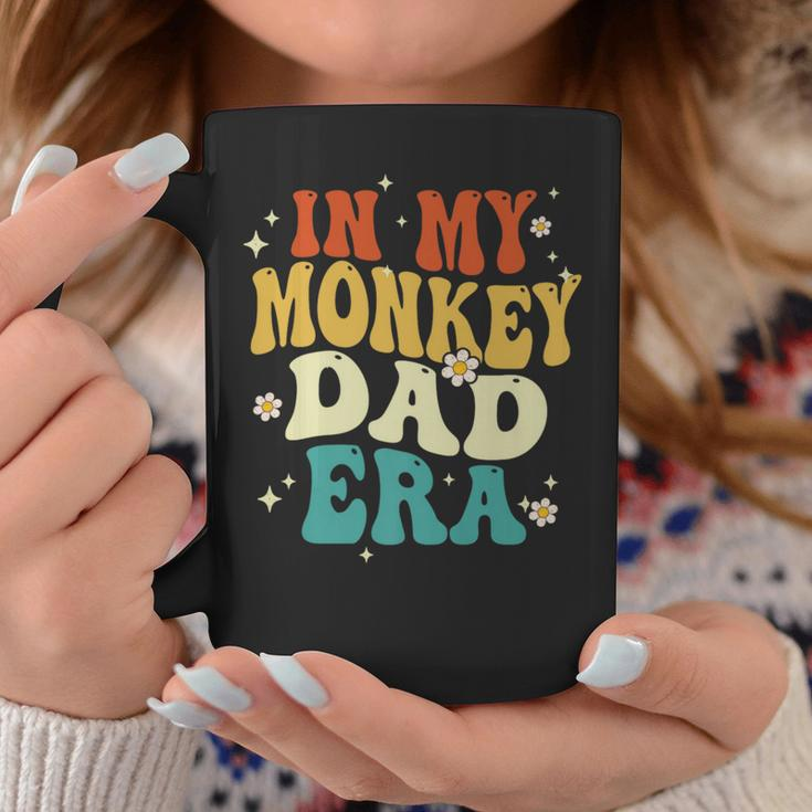 Retro In My Monkey Dad Era Monkey Father's Day Coffee Mug Unique Gifts